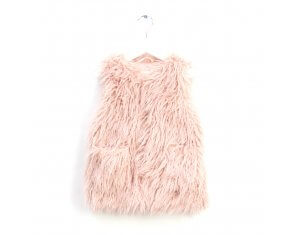 ZARA FAUX FUR GILET
