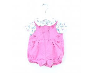 JOJO MAMAN BEBE BODYSUIT AND DUNGAREES