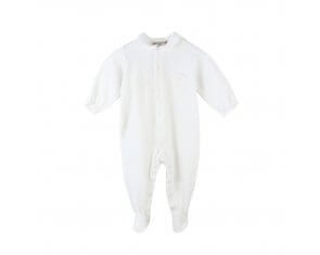 NEW BONPOINT VELOUR SLEEPSUIT
