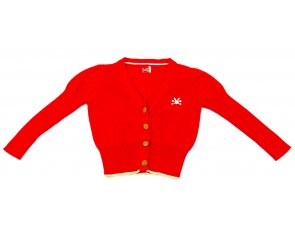 NO ADDED SUGAR RED CARDIGAN