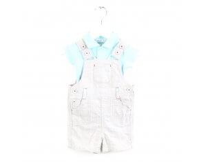 M&S DUNGAREES AND BODYSUIT