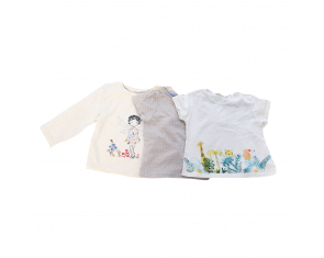 T-SHIRT BUNDLE 3-6 MONTHS
